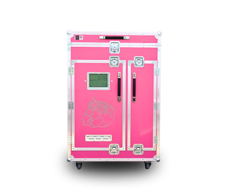 Paka jeździecka Superior Rider - Radosny róż | Cavlux; Saddle box Superior Rider - Pink Blossom | Cavlux; Sattelschrank Superior Rider - Rosenrosa | Cavlux