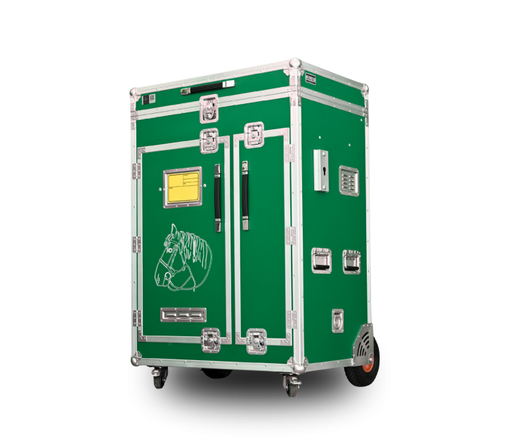 Paka jeździecka Superior Rider - Leśna zieleń | Cavlux; Saddle box Superior Rider - Forest Green | Cavlux; Sattelschrank Superior Rider - Waldgrün | Cavlux