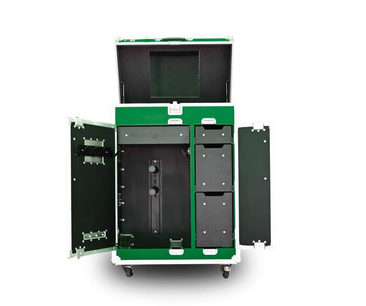 Paka jeździecka Superior Rider - Leśna zieleń | Cavlux; Saddle box Superior Rider - Forest Green | Cavlux; Sattelschrank Superior Rider - Waldgrün | Cavlux