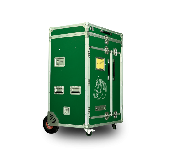 Paka jeździecka Superior Rider - Leśna zieleń | Cavlux; Saddle box Superior Rider - Forest Green | Cavlux; Sattelschrank Superior Rider - Waldgrün | Cavlux