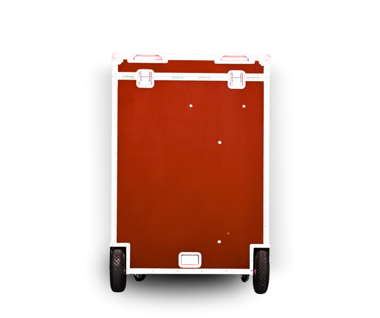 Paka jeździecka Superior Rider - Klasyczna czerwień | Cavlux; Saddle box Superior Rider - Cherry Red | Cavlux; Sattelschrank Superior Rider - Klassisches Rot | Cavlux