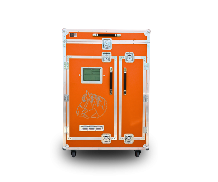Paka jeździecka Superior Rider - Owocowy pomarańcz | Cavlux; Saddle box Superior Rider - Mango Twist | Cavlux; Sattelschrank Superior Rider - Mango-Orange | Cavlux