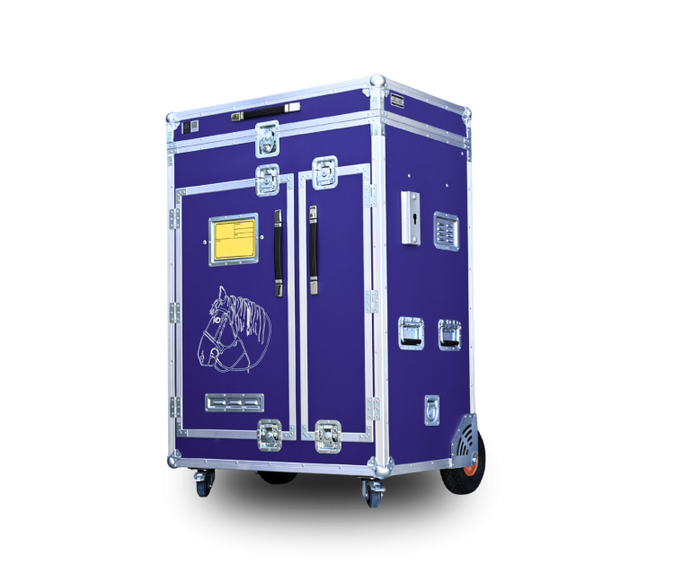 Paka jeździecka Superior Rider - Jagodowy fiolet | Cavlux; Saddle box Superior Rider - Berry Purple | Cavlux; Sattelschrank Superior Rider - Beerenviolett | Cavlux