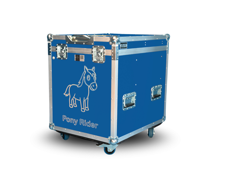 Paka jeździecka Pony Rider - Nasycony niebieski | Cavlux; Saddle box Pony Rider - Royal Blue | Cavlux; Sattelschrank Pony Rider - Königliches Blau | Cavlux