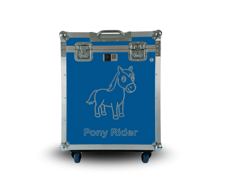 Paka jeździecka Pony Rider - Nasycony niebieski | Cavlux; Saddle box Pony Rider - Royal Blue | Cavlux; Sattelschrank Pony Rider - Königliches Blau | Cavlux