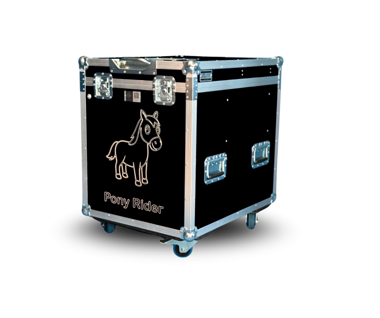 Paka jeździecka Pony Rider - Klasyczna czerń | Cavlux; Saddle box Pony Rider - Classic Black | Cavlux; Sattelschrank Pony Rider - Klassisches Schwarz | Cavlux