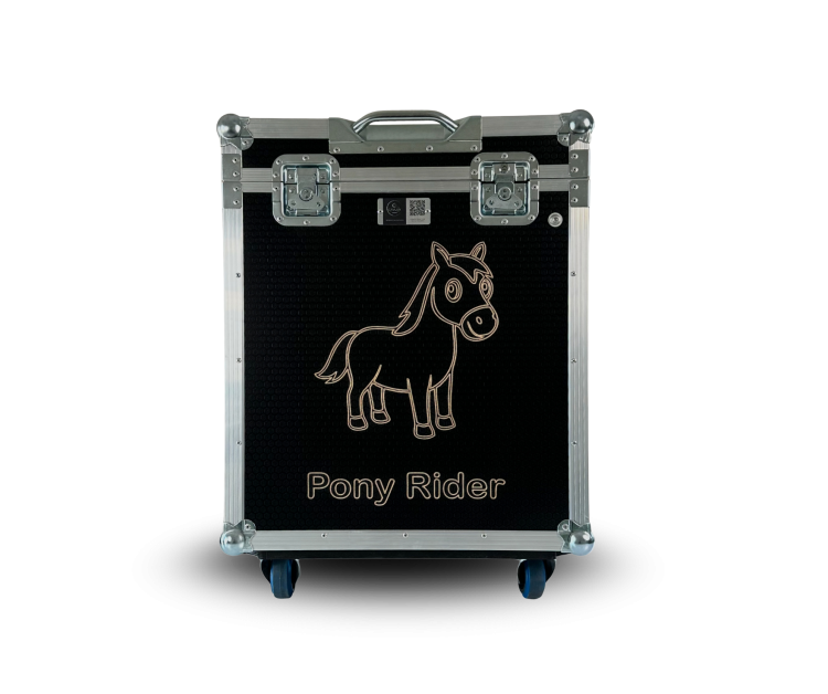 Paka jeździecka Pony Rider - Klasyczna czerń | Cavlux; Saddle box Pony Rider - Classic Black | Cavlux; Sattelschrank Pony Rider - Klassisches Schwarz | Cavlux