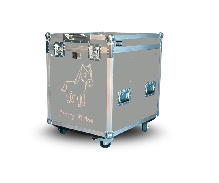 Paka jeździecka Pony Rider - Miękka szarość | Cavlux; Saddle box Pony Rider - Cloud Grey | Cavlux; Sattelschrank Pony Rider - Sanftes Grau | Cavlux