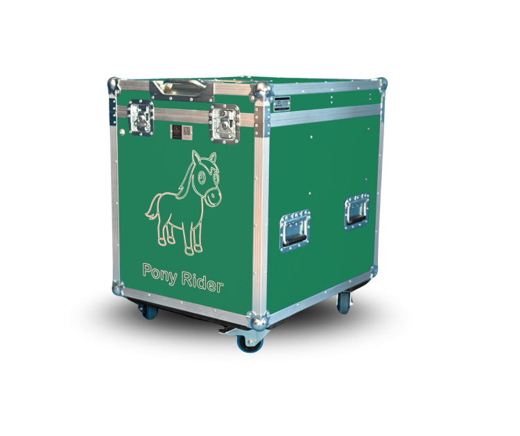 Paka jeździecka Pony Rider - Leśna zieleń | Cavlux; Saddle box Pony Rider - Forest Green | Cavlux; Sattelschrank Pony Rider - Waldgrün | Cavlux