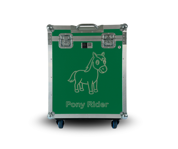 Paka jeździecka Pony Rider - Leśna zieleń | Cavlux; Saddle box Pony Rider - Forest Green | Cavlux; Sattelschrank Pony Rider - Waldgrün | Cavlux