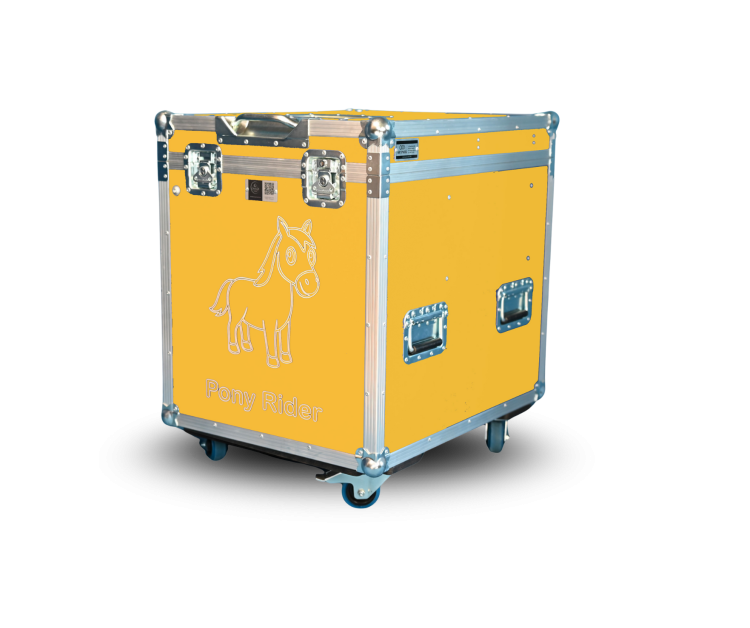 Paka jeździecka Pony Rider - Słoneczny żółty | Cavlux; Saddle box Pony Rider - Sunny Yellow | Cavlux; Sattelschrank Pony Rider - Sonnengelb | Cavlux