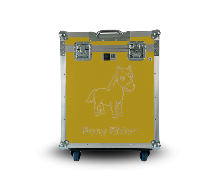 Paka jeździecka Pony Rider - Słoneczny żółty | Cavlux; Saddle box Pony Rider - Sunny Yellow | Cavlux; Sattelschrank Pony Rider - Sonnengelb | Cavlux