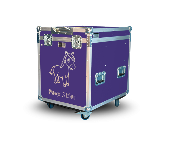 Paka jeździecka Pony Rider - Jagodowy fiolet | Cavlux; Saddle box Pony Rider - Berry Purple | Cavlux; Sattelschrank Pony Rider - Beerenviolett | Cavlux