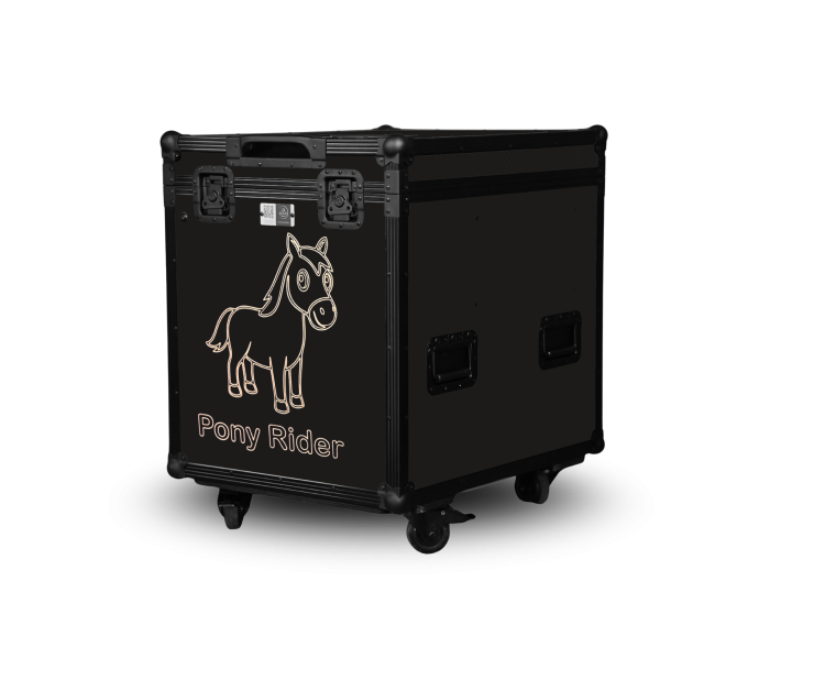 Paka jeździecka Pony Rider - Klasyczna czerń | Cavlux; Saddle box Pony Rider - Classic Black | Cavlux; Sattelschrank Pony Rider - Klassisches Schwarz | Cavlux