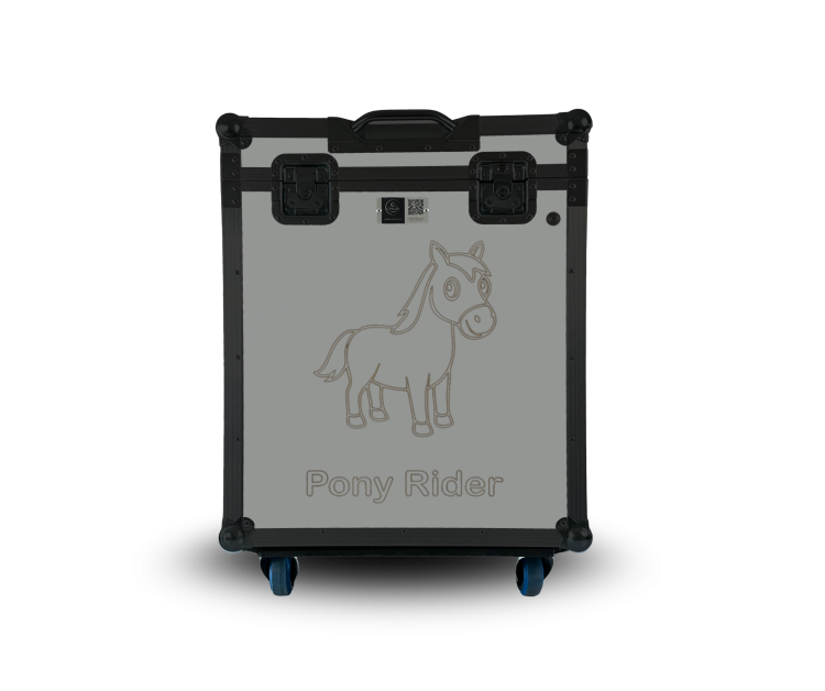 Paka jeździecka Pony Rider - Miękka szarość | Cavlux; Saddle box Pony Rider - Cloud Grey | Cavlux; Sattelschrank Pony Rider - Sanftes Grau | Cavlux