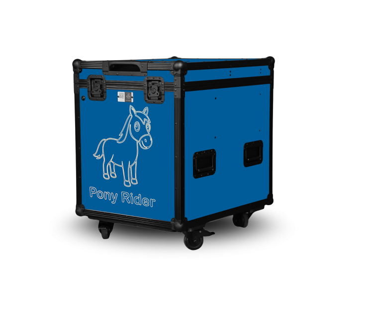 Paka jeździecka Pony Rider - Nasycony niebieski | Cavlux; Saddle box Pony Rider - Royal Blue | Cavlux; Sattelschrank Pony Rider - Königliches Blau | Cavlux