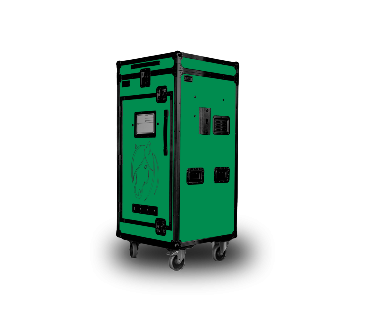 Paka jeździecka Junior Rider - Leśna zieleń | Cavlux; Saddle box Junior Rider - Forest Green | Cavlux; Sattelschrank Junior Rider - Waldgrün | Cavlux