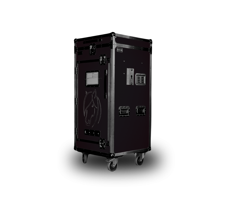 Paka jeździecka Junior Rider - Klasyczna czerń | Cavlux; Saddle box Junior Rider - Classic Black | Cavlux; Sattelschrank Junior Rider - Klassisches Schwarz | Cavlux