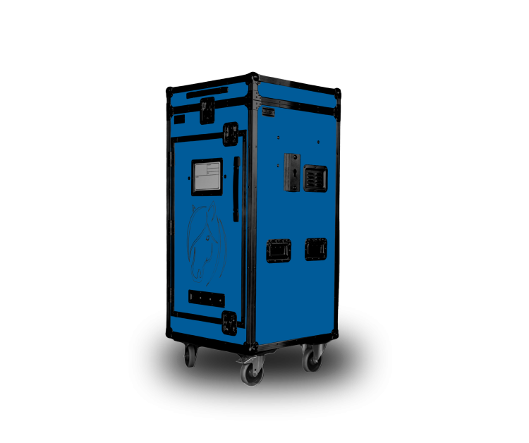 Paka jeździecka Junior Rider - Nasycony niebieski | Cavlux; Saddle box Junior Rider - Royal Blue | Cavlux; Sattelschrank Junior Rider - Königliches Blau | Cavlux