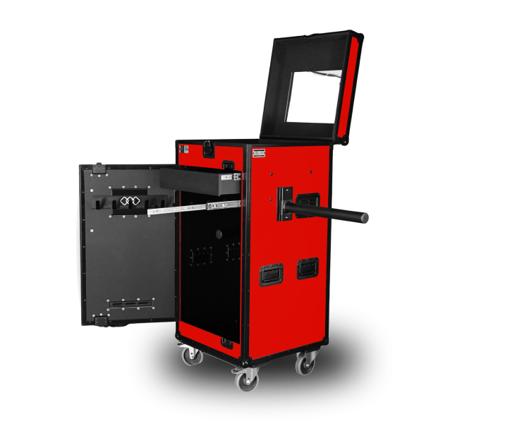 Paka jeździecka Junior Rider - Klasyczna czerwień | Cavlux; Saddle box Junior Rider - Cherry Red | Cavlux; Sattelschrank Junior Rider - Klassisches Rot | Cavlux