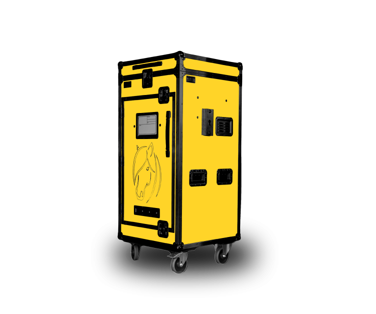 Paka jeździecka Junior Rider - Słoneczny żółty | Cavlux; Saddle box Junior Rider - Sunny Yellow | Cavlux; Sattelschrank Junior Rider - Sonnengelb | Cavlux