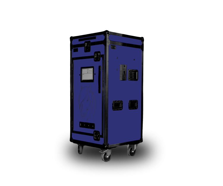 Paka jeździecka Junior Rider - Jagodowy fiolet | Cavlux; Saddle box Junior Rider - Berry Purple | Cavlux; Sattelschrank Junior Rider - Beerenviolett | Cavlux