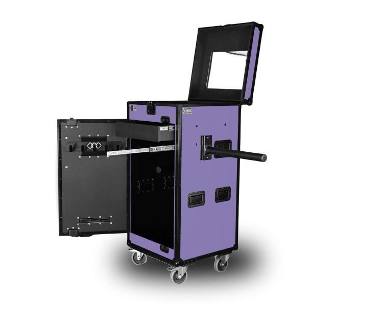 Paka jeździecka Junior Rider - Lawendowy fiolet | Cavlux;  Saddle box Junior Rider - Lavender Purple | Cavlux; Sattelschrank Junior Rider- Lavendelviolett | Cavlux